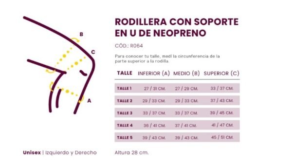 RODILLERAS CON SOSTÉN Y AJUSTES EN VELCRO - Image 2