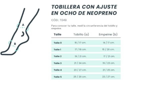 TOBILLERA CON AJUSTE EN 8 - Image 4