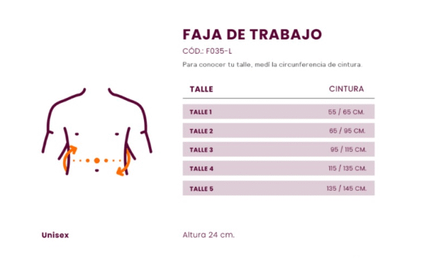 FAJA DE TRABAJO - Image 2